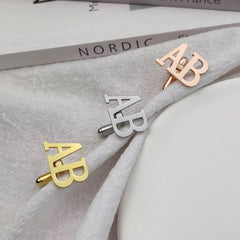 Custom Name Cufflinks Perfect for groomsmen gifts - Giva