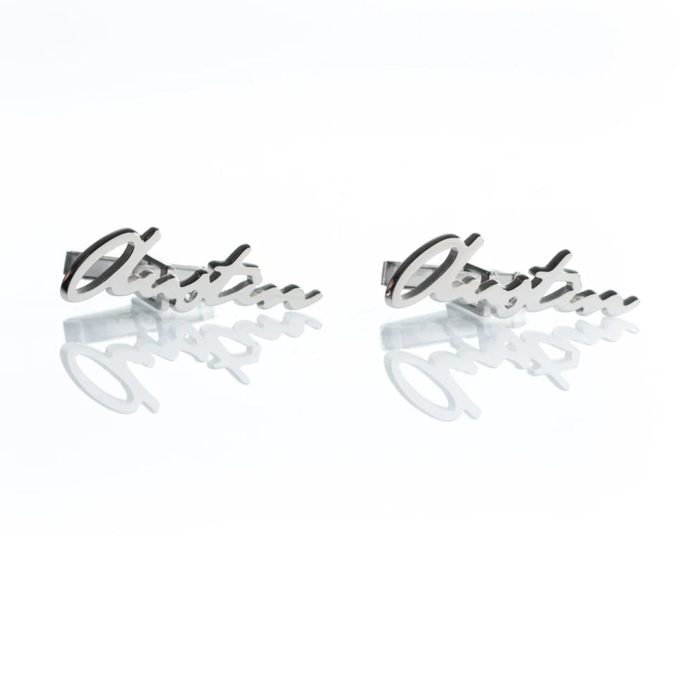 Personalized Signature Style Name Cufflinks - Giva