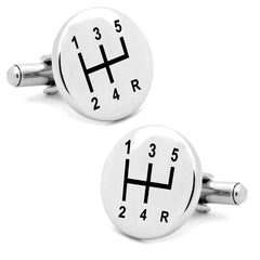 Personalized Gear Shifter Cufflinks For Men - Giva