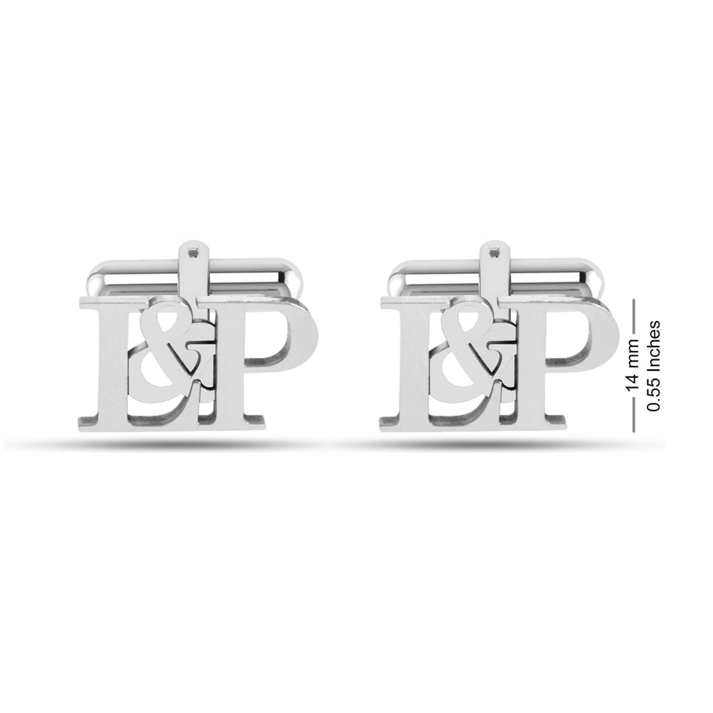 Personalized Initial Groom Wedding Cufflinks For Men And Boys - Giva