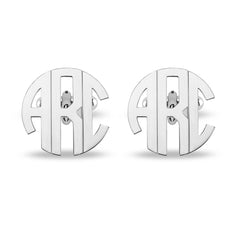 Personalized Initial Name Monogram Cufflinks For Men And Boys - Giva