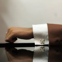 HINDI - INITIAL CUFFLINKS