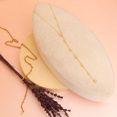 Personalized Initial Name Gold Y Necklace - Christmas Gift - Silver Custom Letter Lariat - Gold Y Lariat Necklace - Personalized Gift