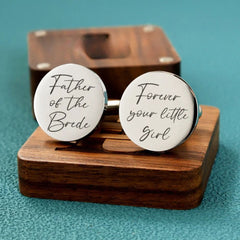 custom-engraved cufflinks - Giva