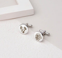 Custom Pet Engraved Cufflinks - Giva