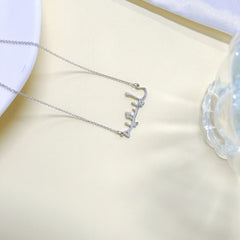 Personalized Arabic Name Necklace, Custom Gold Name Necklace, Arabic Calligraphy Name Necklace, Islamic Gift, Eid Gift, Mother's Day Gift